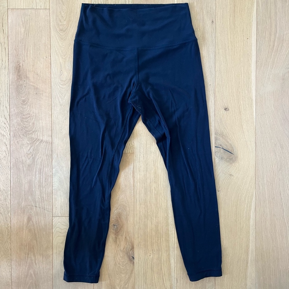 navy blue lululemon leggings